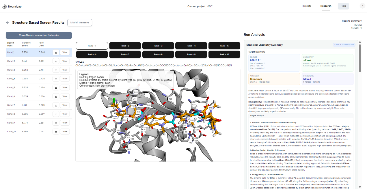 Circe structure-based output visualization